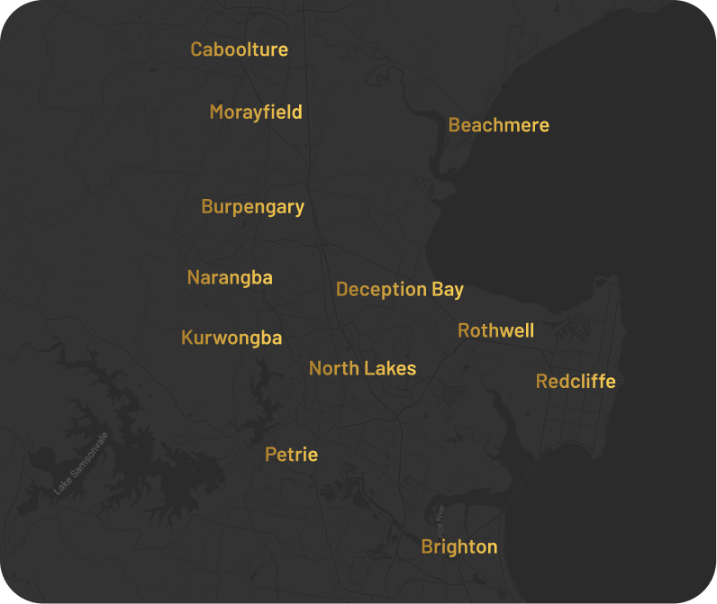 Hammer and Shine Service Location Map